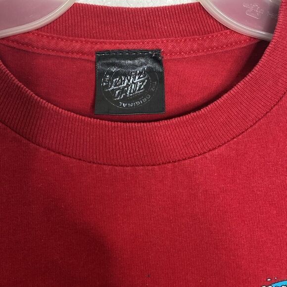 Santa Cruz Skateboards Men’s Red T Shirt Size M - Picture 3 of 4